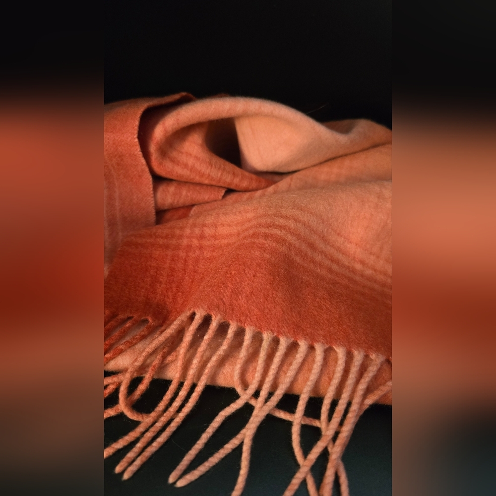 Peach Apricot Super Soft Scarf